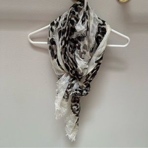 Nordstrom Animal Print Blanket Scarf